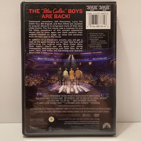 🛍️ The Blue Collar Comedy Tour Rides Again DVD - Picture 2 of 3